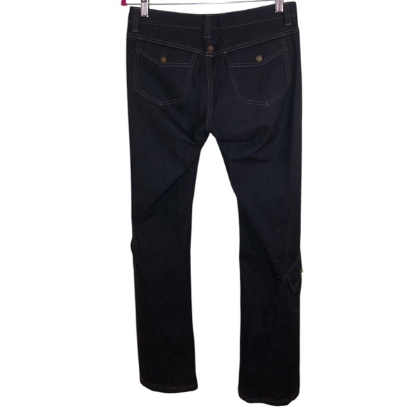 Athleta Dry Dipper Schoeller Bootcut Indigo Jeans size 4 - Picture 2 of 14